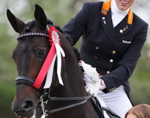 Stephanie Kooijman on her second ride Ulysse (now renamed Utility)