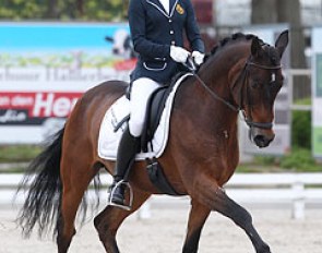 Belgian new comer Elle Peytier of former Belgian team pony Alexandre Dumas