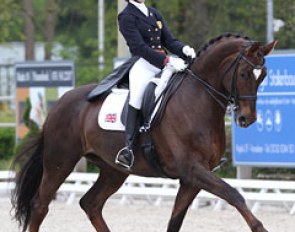 Erin Williams on the Hanoverian mare Fleurie (by Florestan x Akzent II)