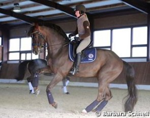 Helen Langehanenberg and Damon Hill in a beautiful pirouette