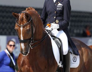 Marlies van Baalen and Miciano at the 2012 CDIO Rotterdam :: Photo © Astrid Appels