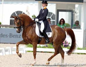 Marlies van Baalen on the Westfalian Miciano (by Medici)