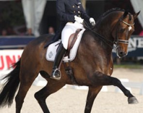 Tinne Vilhelmson-Silfven and Don Auriello at the 2012 CDIO Rotterdam :: Photo © Astrid Appels