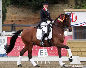Laura Bechtolsheimer and Andretti became the 2012 British reserve champions at Grand Prix level