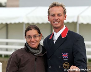 Eurodressage freelancer Selene Scarsi with Carl Hester