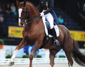 Anabel Balkenhol and Dablino at the 2012 CDI-W Stuttgart :: Photo © Barbara Schnell