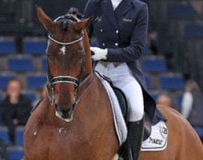 Jessica Michel on Riwera de Hus (by Welt Hit II x Noble Roi xx)