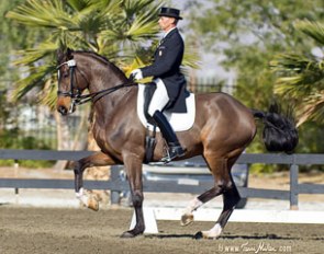 Steffen Peters and Legolas at the 2012 CDN Thermal :: Photo © Terri Miller