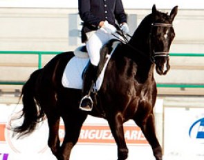 Juan Francisco Fernandez Munoz and Dhannie win the 5-year old division