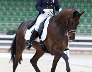 The winners of the Inter 1 Freestyle: Tatsiana Zhelabkovich and Strasbourg 