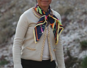 Mexican O-judge Maribel Alonso at the 2012 CDI Vidauban in France :: Photo © Astrid Appels