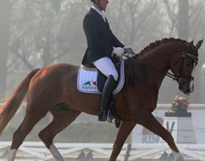Jef Coenegrachts on Bernadette Brune's Oldenburg Ferentino (by Florestan)