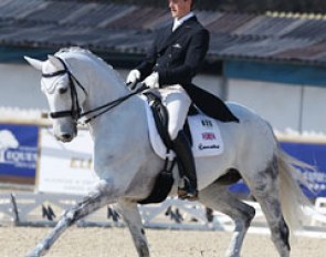 Michael Eilberg on Half Moon Delphi. Watch out for this pair because they might give Richard Davison and Emile Faurie a run for their money for that fourth British Olympic spot!