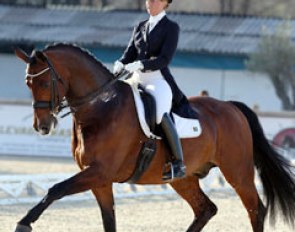 Isabelle Hermann and Number One at the 2012 CDIO Vidauban :: Photo © Astrid Appels