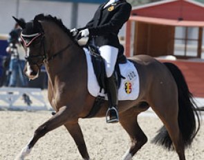Belgian pony rider Noa Moermans on Dempsy Smokey