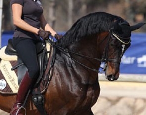 Austrian Nora Motwurf schooling Milan (by Michellino)