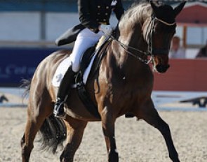 Swiss young rider Sophie Aiko Muller on Laser III