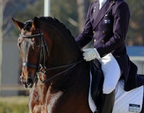 Brett Parbery on Lord of Loxley at the 2012 CDI Vidauban :: Photo © Astrid Appels