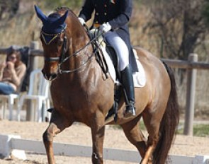 Ireland's Katy Price on Korenbloem Ulster at the 2012 CDI Vidauban :: Photo © Astrid Appels