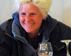 German Grand Prix rider Uta Gräf