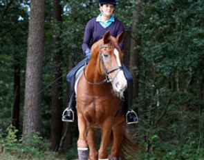 Carola regularly hacks Le Bo in the woods