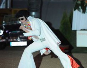 Elvis Presley got the auction started