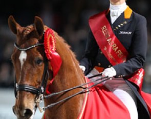 Adelinde Cornelissen and Parzival win the 2012 World Cup Finals