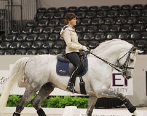 Katarzyna Milczarek on the Polish bred Holsteiner Ekwador