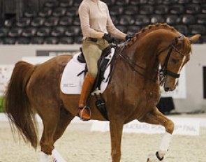 Marlies van Baalen on the Westfalian Miciano (by Medici)