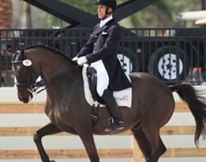 James Koford and Pharaoh at the 2012 Global Dressage Festival :: Photo © Phelpsphotos.com