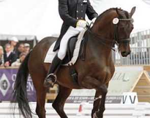 James Koford and Pharaoh at the 2012 CDI Wellington :: Photo © Sue Stickle