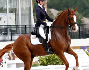 Caroline Roffman and Pie (by Worldly) win big in Wellington :: Photo © Sue Stickle