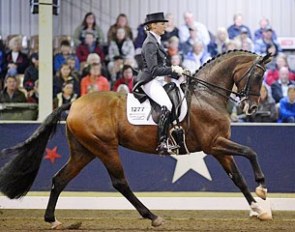 Maree Tomkinson and Diamantina at the 2012 CDI-W Werribee :: Photo © Derek O'Leary