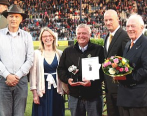 Dirk Caremans wins the 2013 Silver Camera Award at the CHIO Aachen