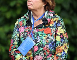 Bianca Kasselmann looking very floral today