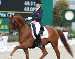 Marcela Krinke-Susmelj and Smeyers Lazander at the 2013 CDIO Aachen :: Photo © Astrid Appels