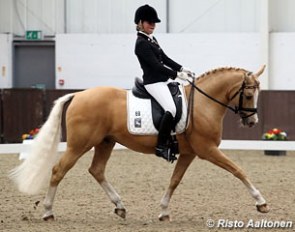 Nadine Krause and Danilo at the 2013 CDI Addington :: Photo © Risto Aaltonen