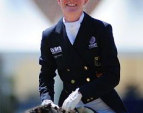 Helen Langehanenberg is all smiles