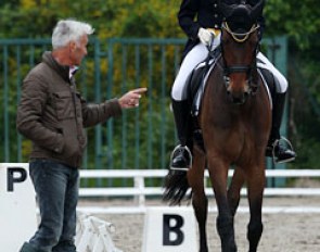Juan Antonio Jimenez training Marta Duque Ucar on Luna RM