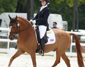 Bethany Rose Horobin and Gigolo at the 2013 CDI Compiegne :: Photo © Astrid Appels
