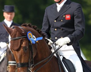 Gareth Hughes on Nadonna at the 2013 CDI Compiegne :: Photo © Astrid Appels