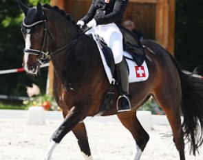 Christina König and Mona Lisa at the 2013 CDI Compiegne :: Photo © Astrid Appels