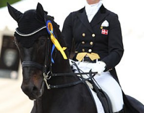 Kristine Moller and Reve en Noir win the PSG and Inter I Kur at the 2013 CDI Compiegne :: Photo © Astrid Appels
