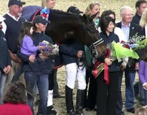 Ravel's retirement ceremony at the 2013 CDI Del Mar