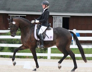Nadine Buberl and Fashion Designer OLD at the 2013 CDI Devon