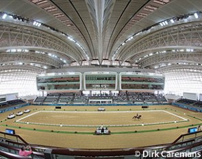 The Al Shaqab equestrian centre where the CDI 5* Doha takes place :: Photo © Dirk Caremans 