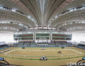 The Al Shaqab equestrian centre where the CDI 5* Doha takes place :: Photo © Dirk Caremans