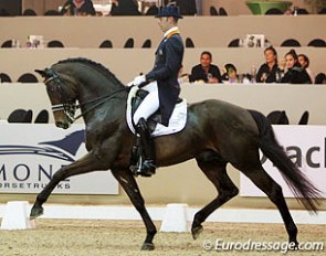 Hans Peter Minderhoud and Lord of Loxley at the 2013 CDI Drachten :: Photo © Astrid Appels