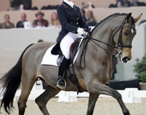 Juliette Ramel and Ten Points at the 2013 CDI Drachten :: Photo © Astrid Appels