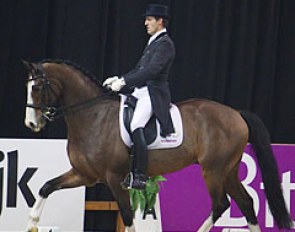 Wim Verwimp on the KWPN bred Wallstreet (by Lupicor x Goodtimes)